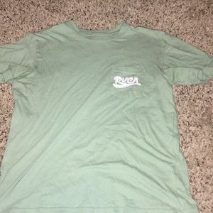 Rvca boys tee, mint